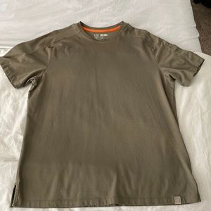 Olive green, Size Large 5.11 shirt
